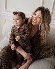 Cheetah | Bamboo Zip Romper