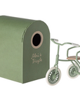 Abri a tricycle, Mouse - Green