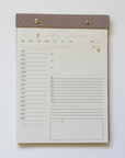 Daily Planner Notepad