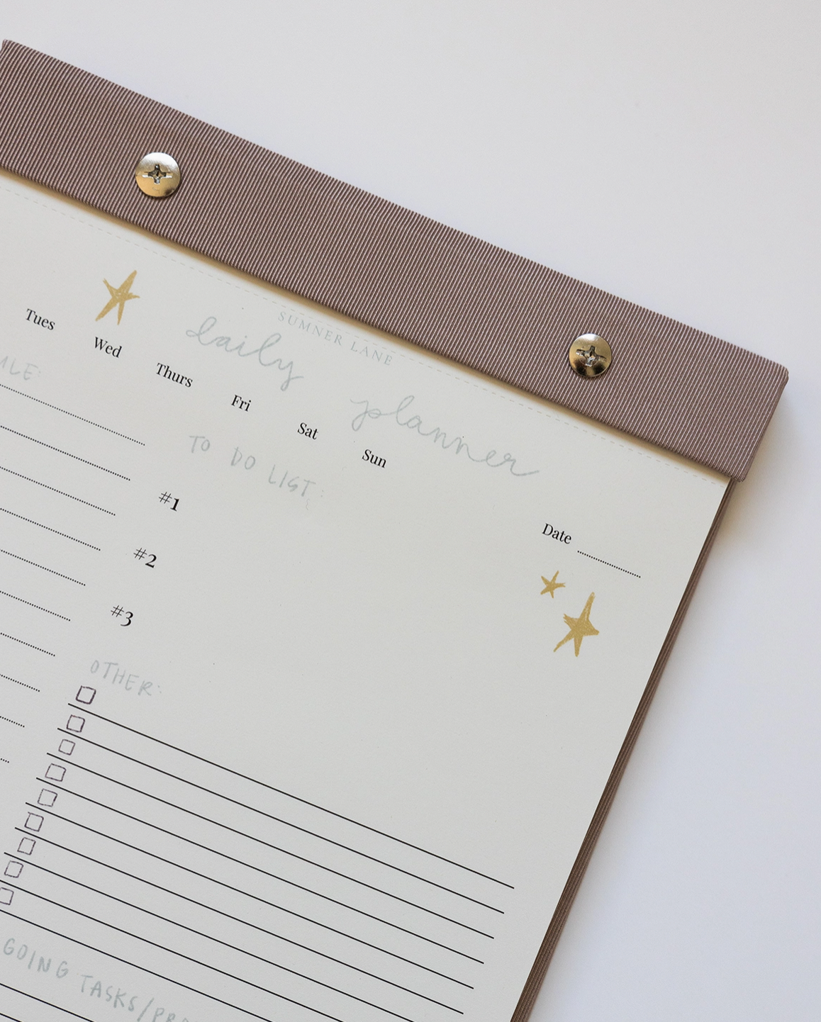 Daily Planner Notepad