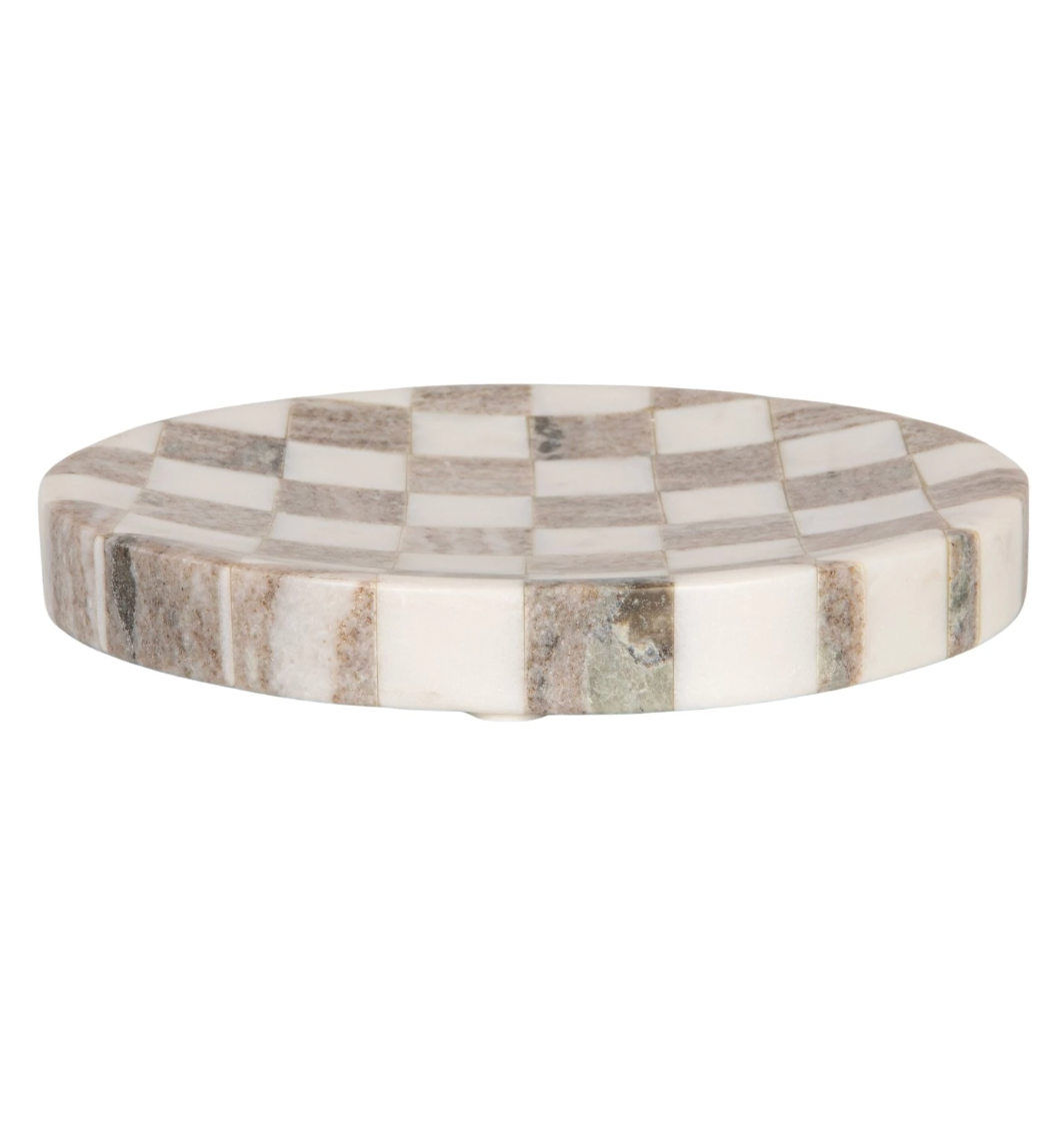 Marble Checkered Catch-All