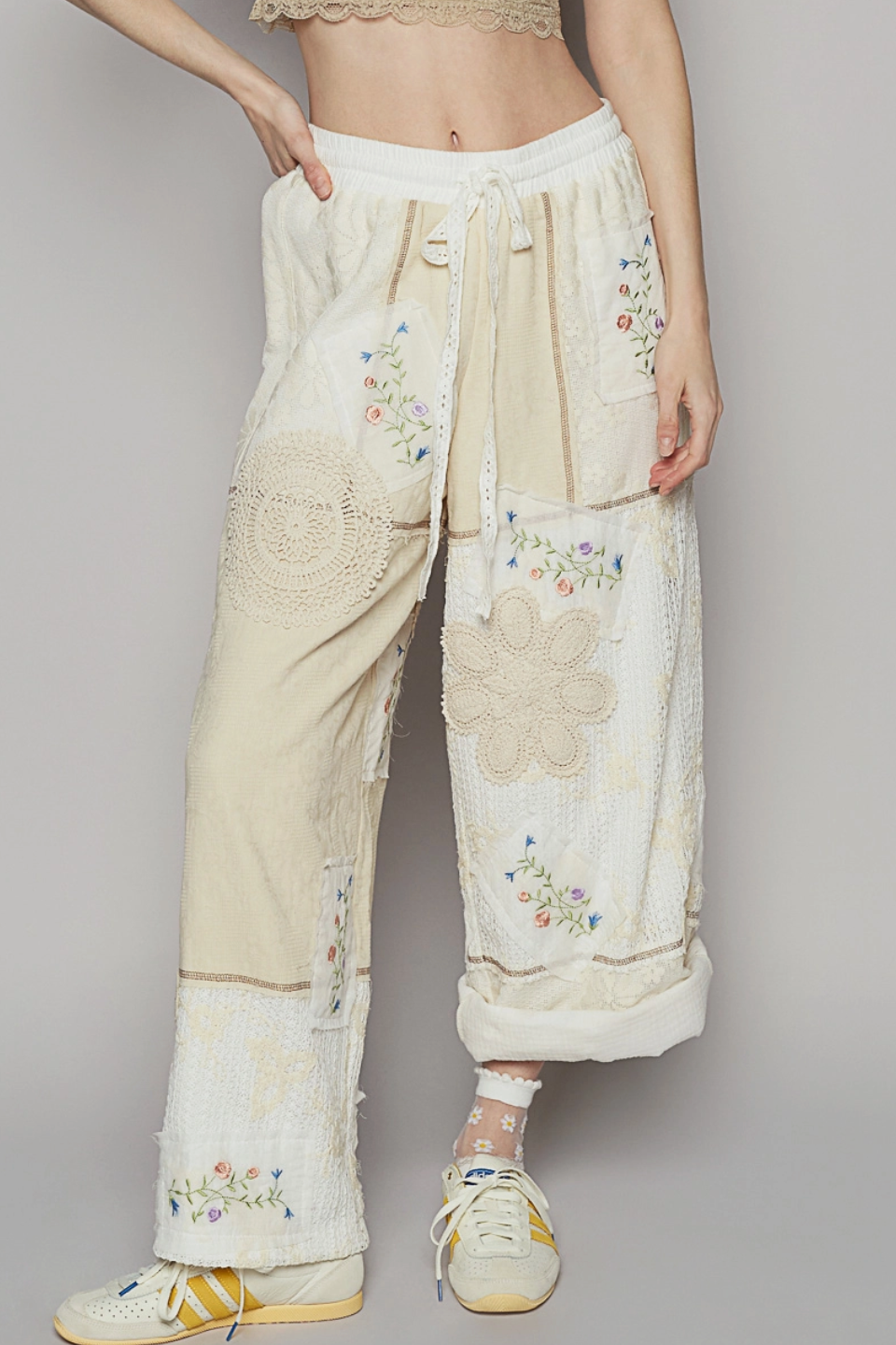 Solid Patchwork Embroidery Set