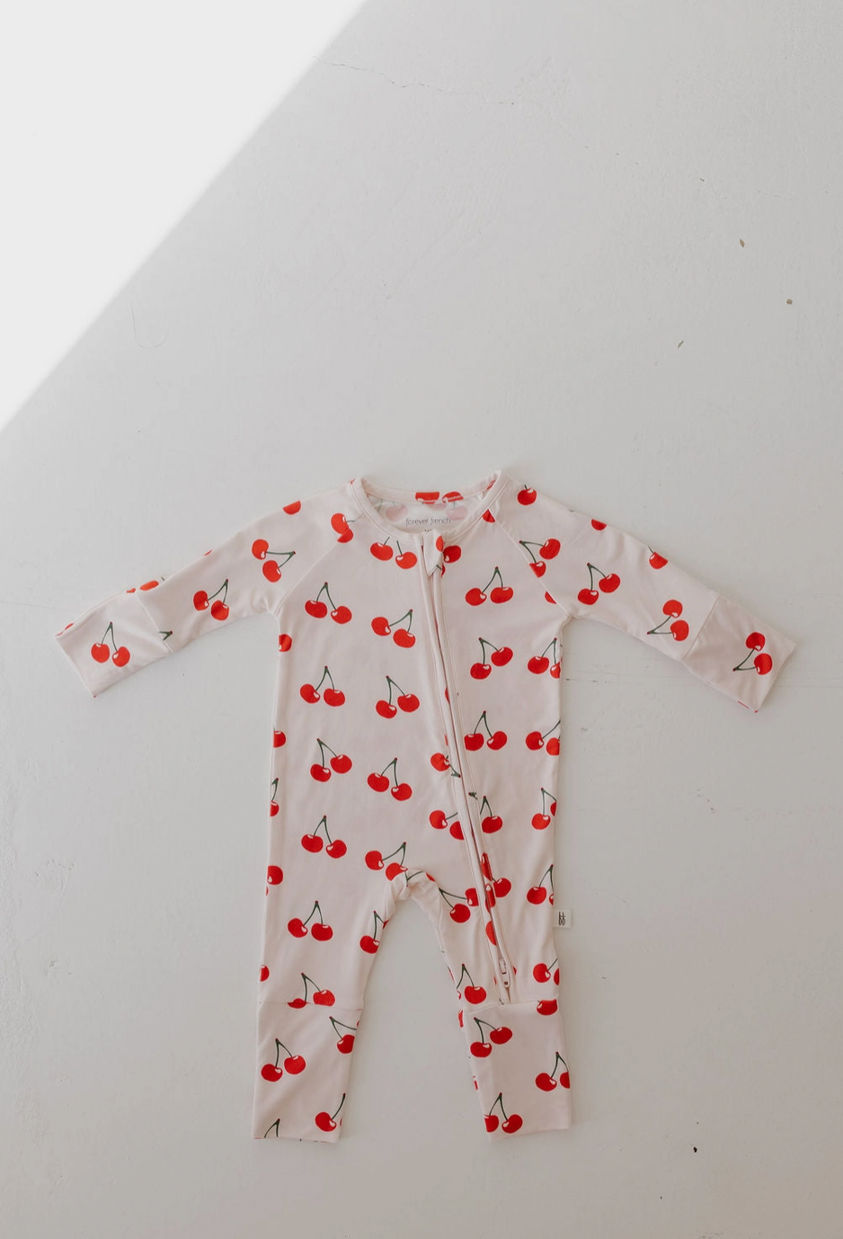 Bamboo Zip Pajamas | Cherry Orchard