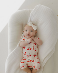 Bamboo Zip Shortie | Cherry Orchard