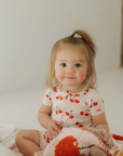 Bamboo Zip Shortie | Cherry Orchard