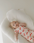 Bamboo Zip Shortie | Cherry Orchard