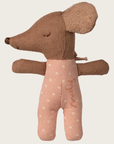 PRE ORDER Sleepy wakey baby mouse in matchbox - Rose