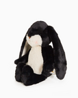 Wee 8" Floppy Nibble Bunny - Black