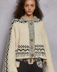 Long Sleeve Aztec Berber Sweater