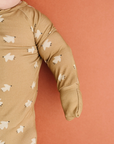 Boho Bird Bamboo Zip Romper