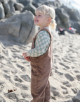Corduroy Overalls - Brown