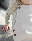 Corduroy Overalls - Oat
