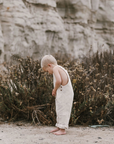 Corduroy Overalls - Oat