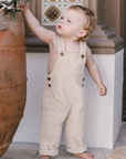 Corduroy Overalls - Oat