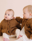 Classic Cardigan, Walnut Sweater Kids