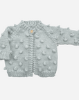 Popcorn Cardigan, Bowie Grey Kids