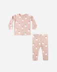 Bamboo Pajama Set || Pink Ghosts, Quincy Mae