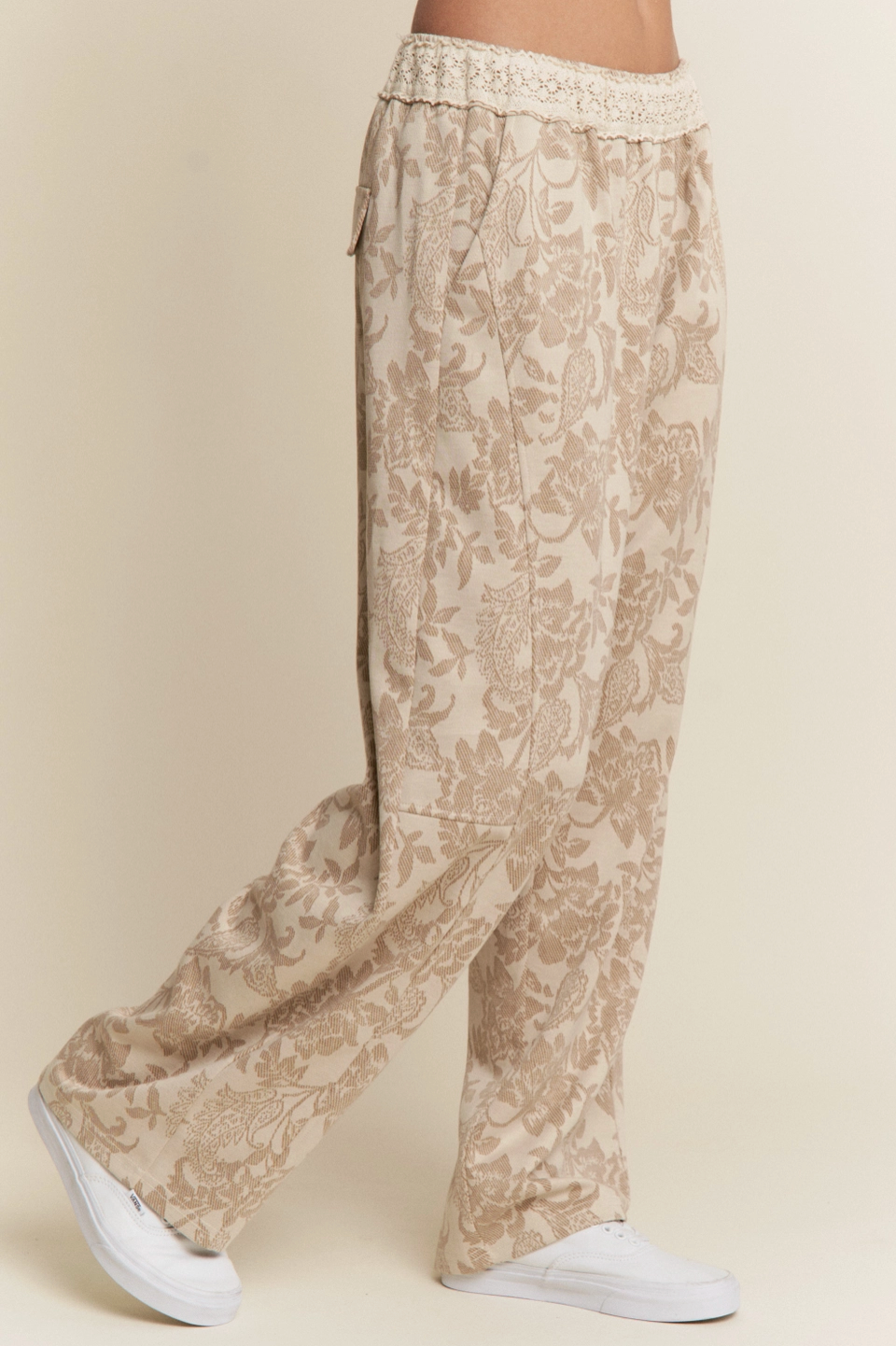 Floral Knit Casual Set