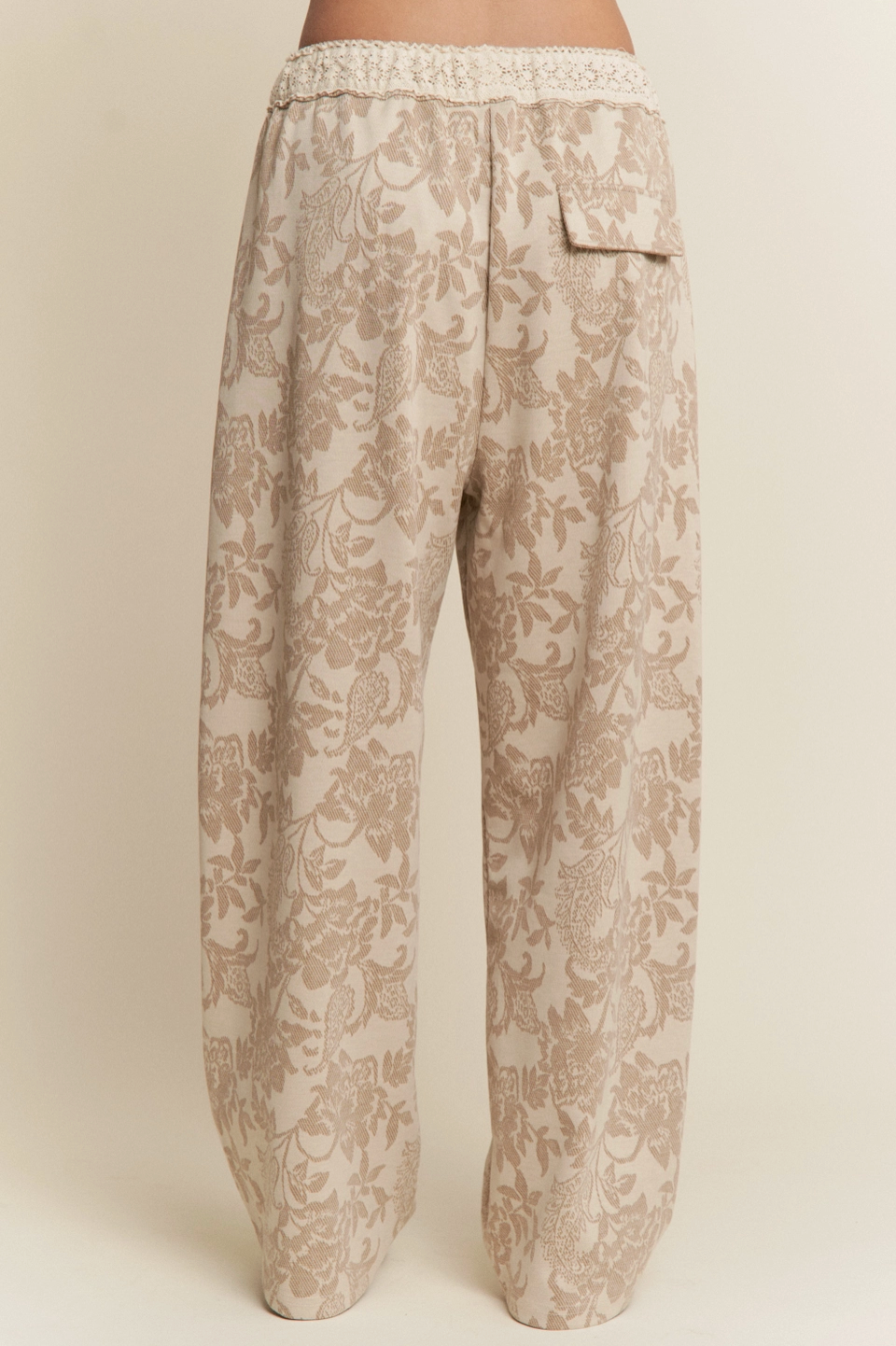 Floral Knit Casual Set