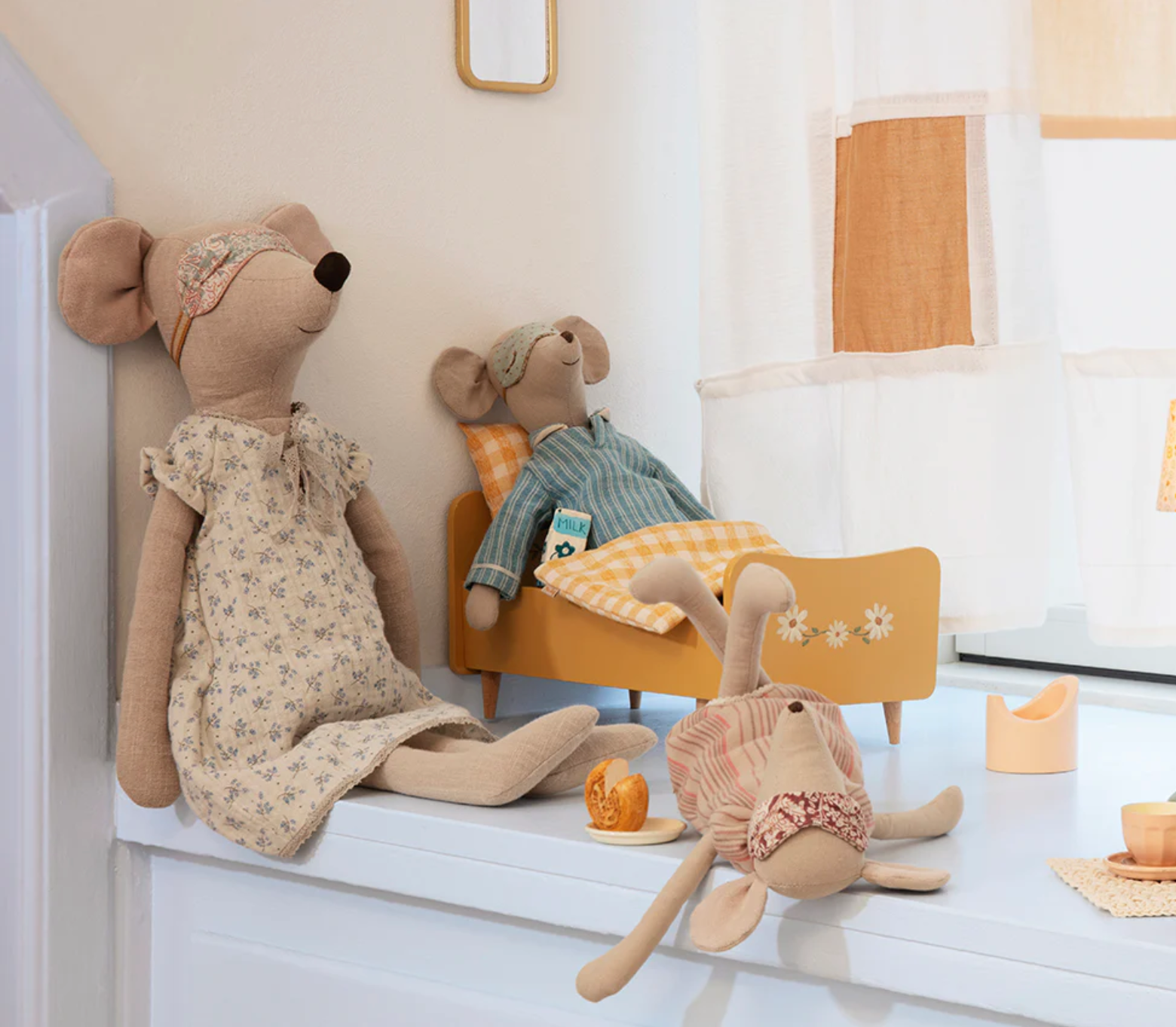 Medium mouse, Nightgown Maileg