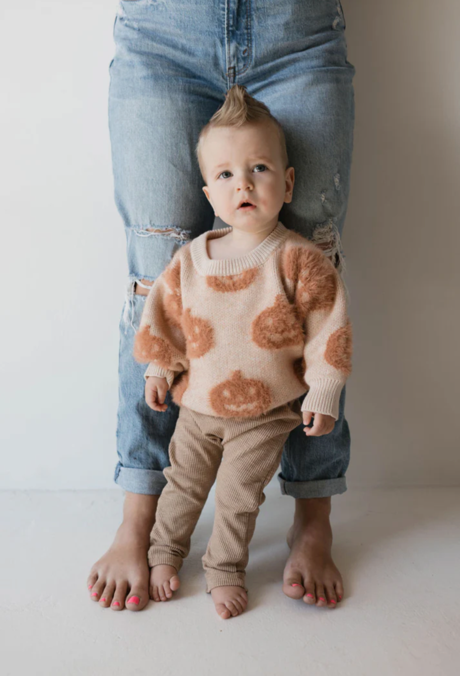 Cozy Sweater | Pumpkin Burnt Orange