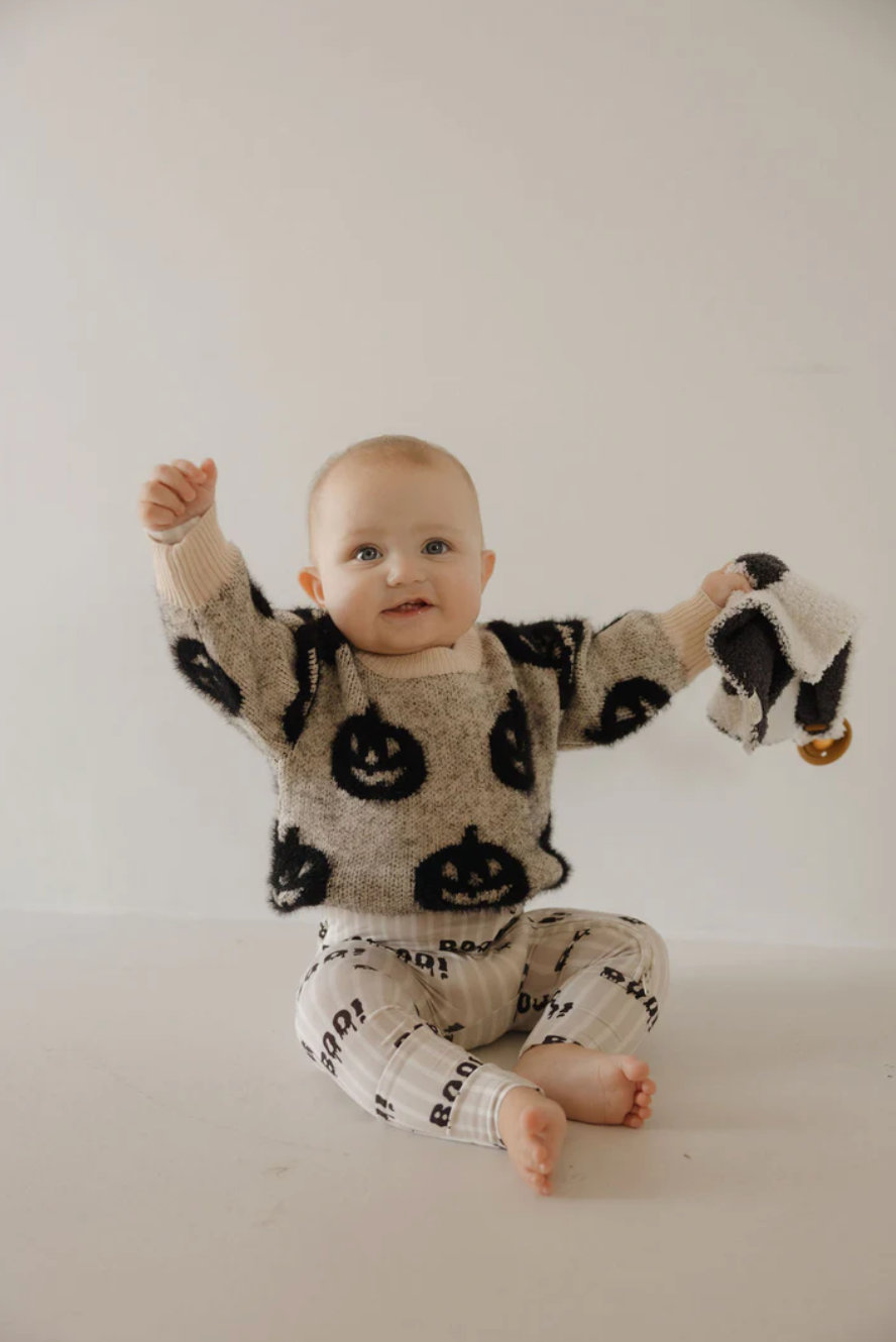 Cozy Sweater | Halloween Black