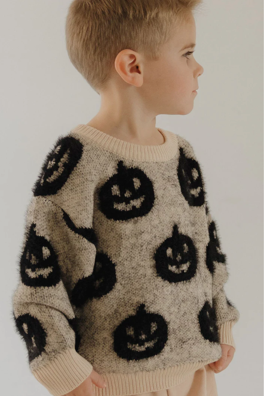 Cozy Sweater | Halloween Black