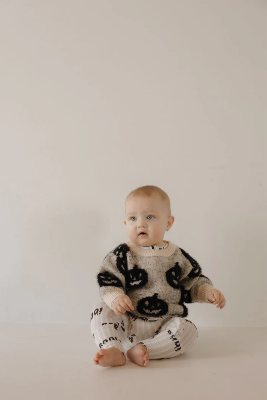 Cozy Sweater | Halloween Black