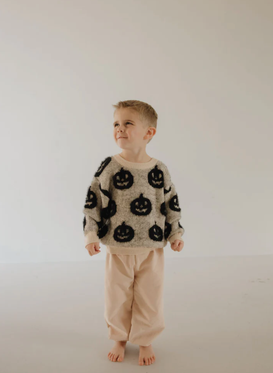 Cozy Sweater | Halloween Black