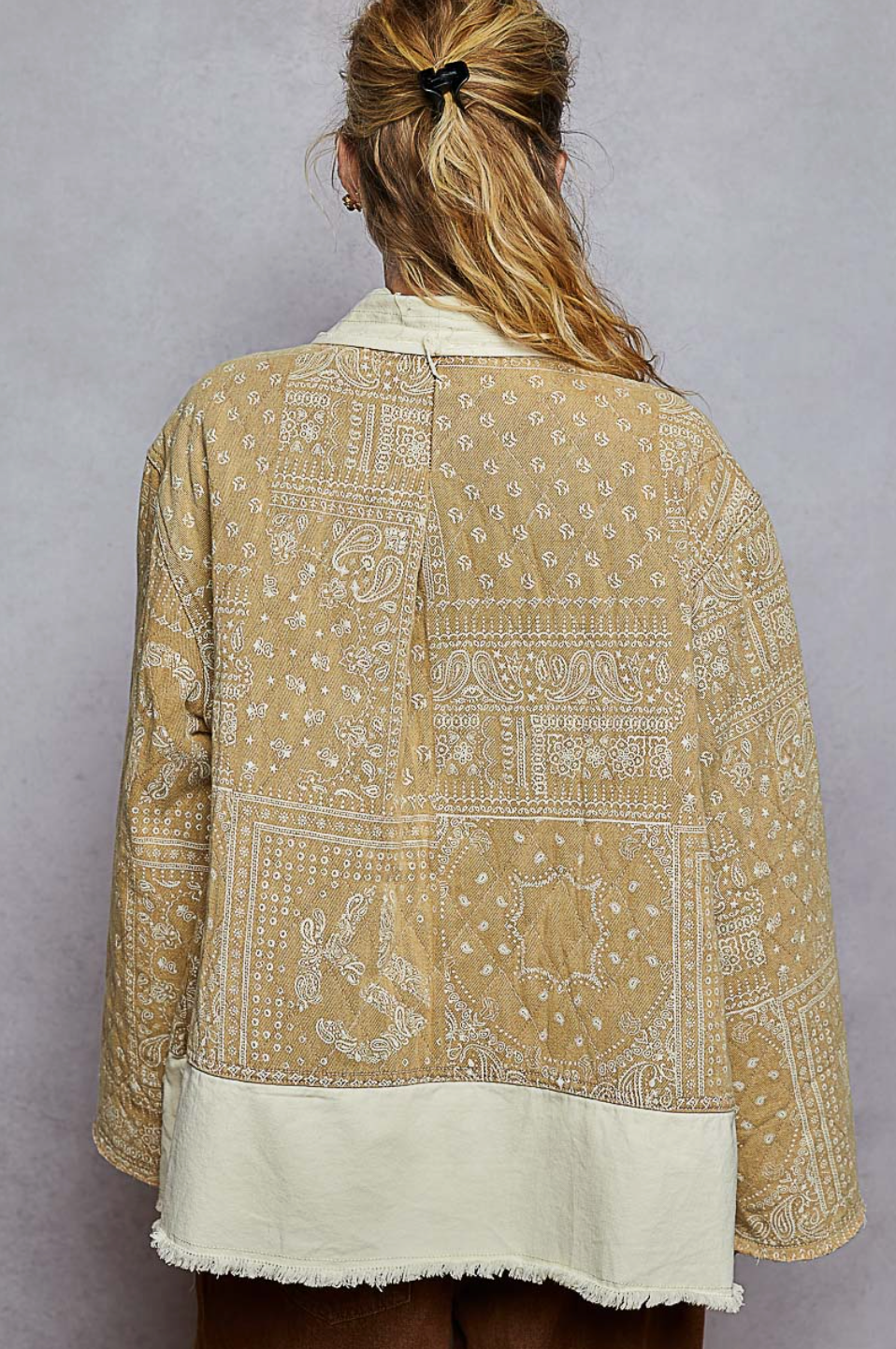Paisley Patchwork Quilted Jacket