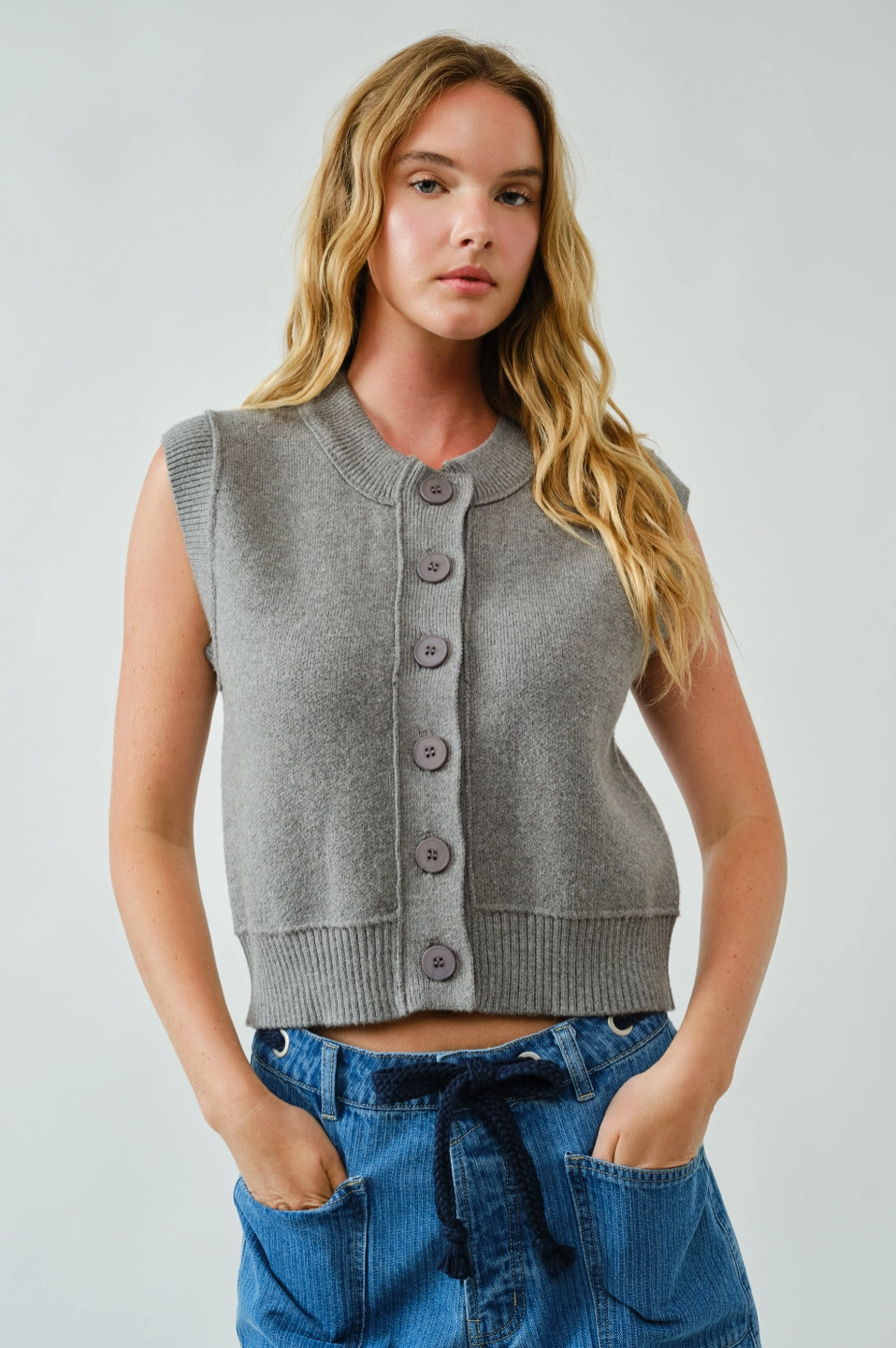 Soft Vest Cardigan