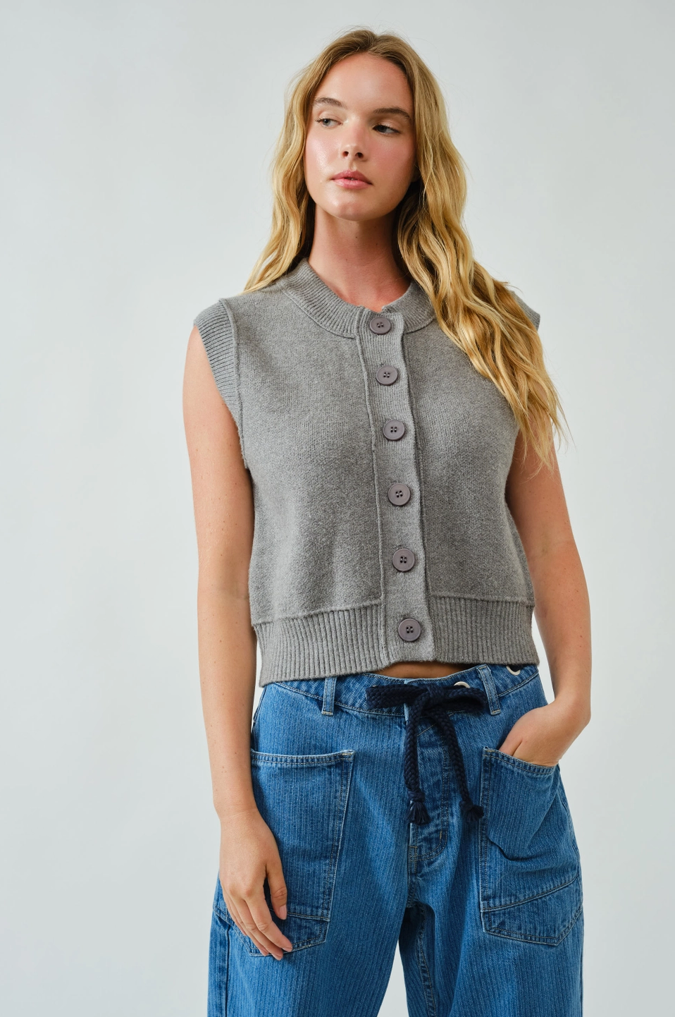 Soft Vest Cardigan