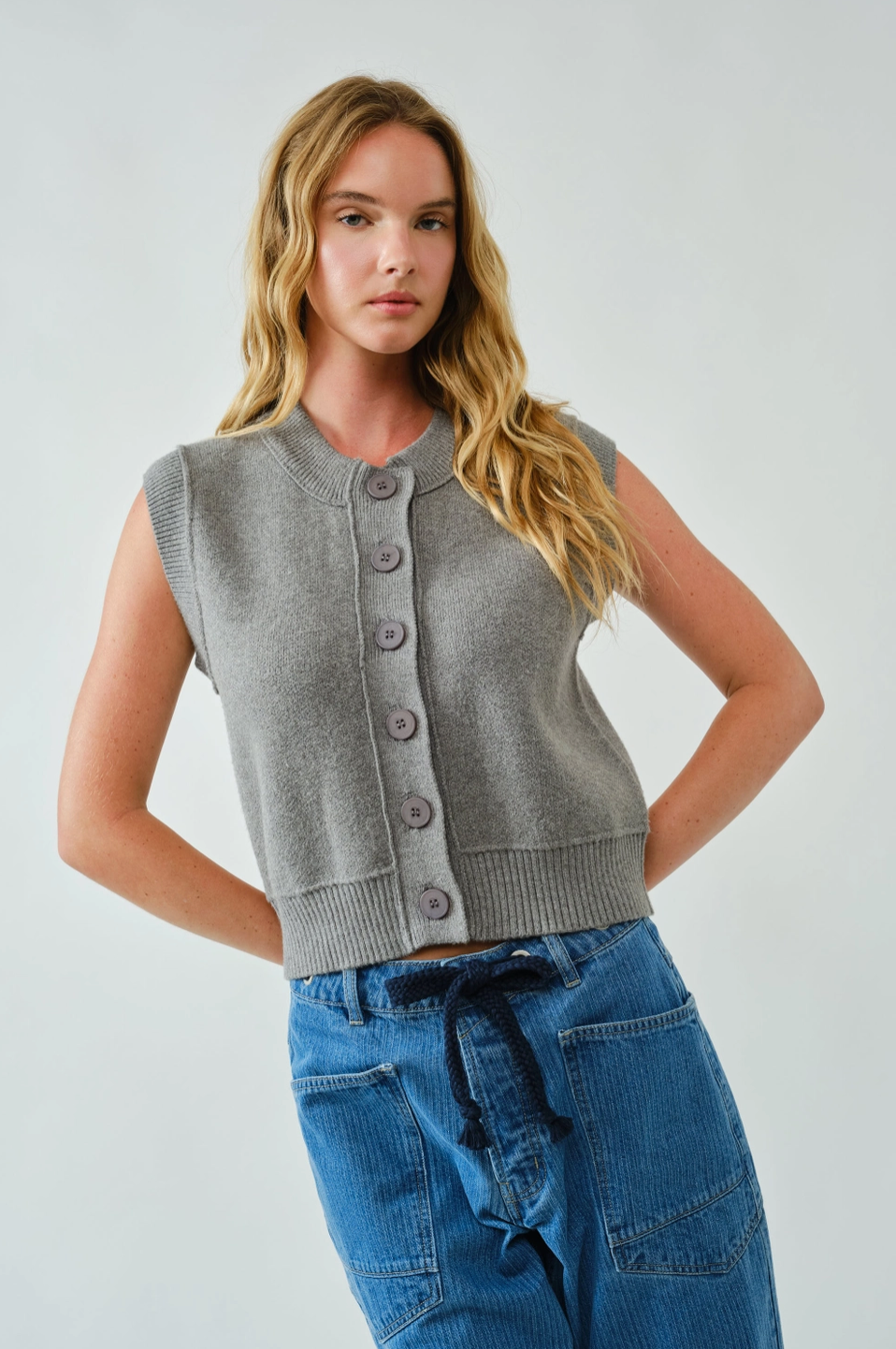 Soft Vest Cardigan
