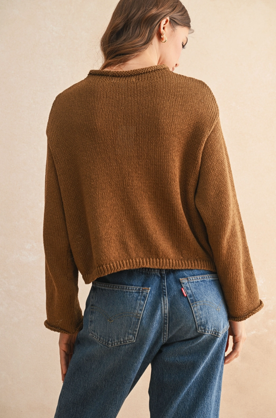 Light Weight Button Front Cardigan