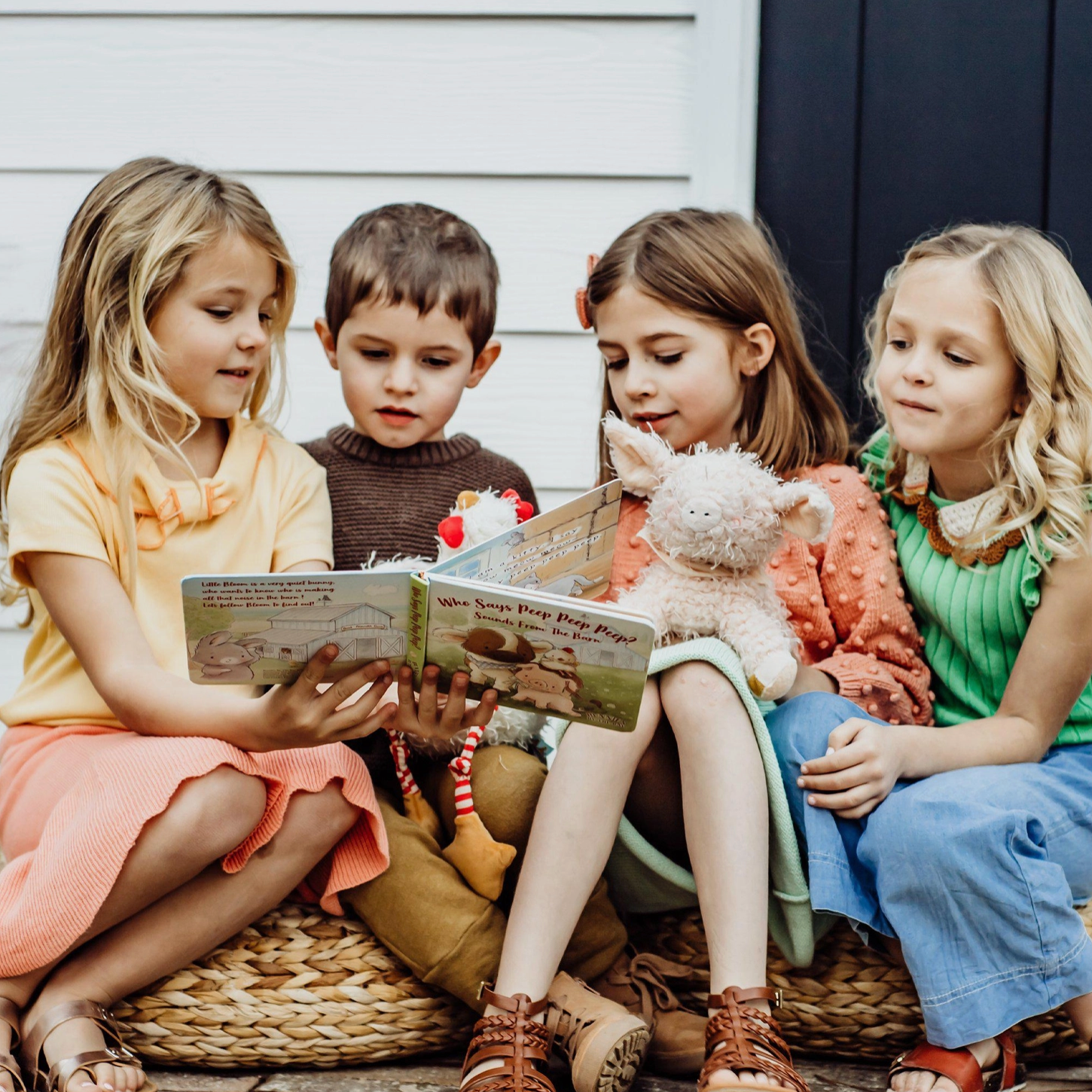 Who Says Peep Peep Board Book