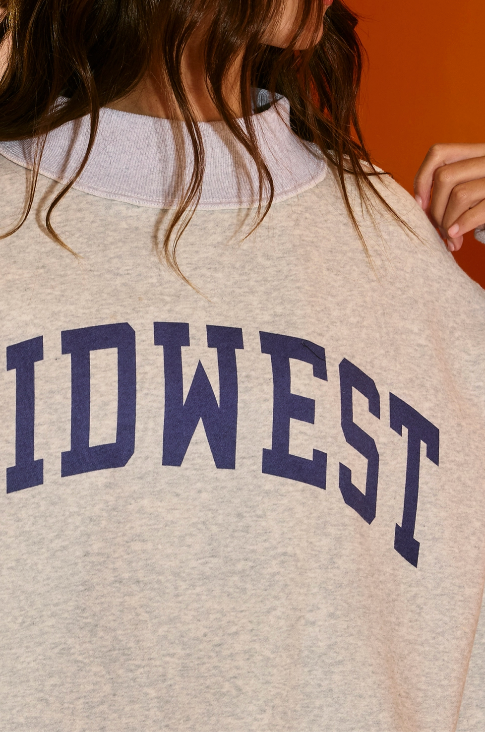 Midwest Oversized Exposed Seam Sweatshirt