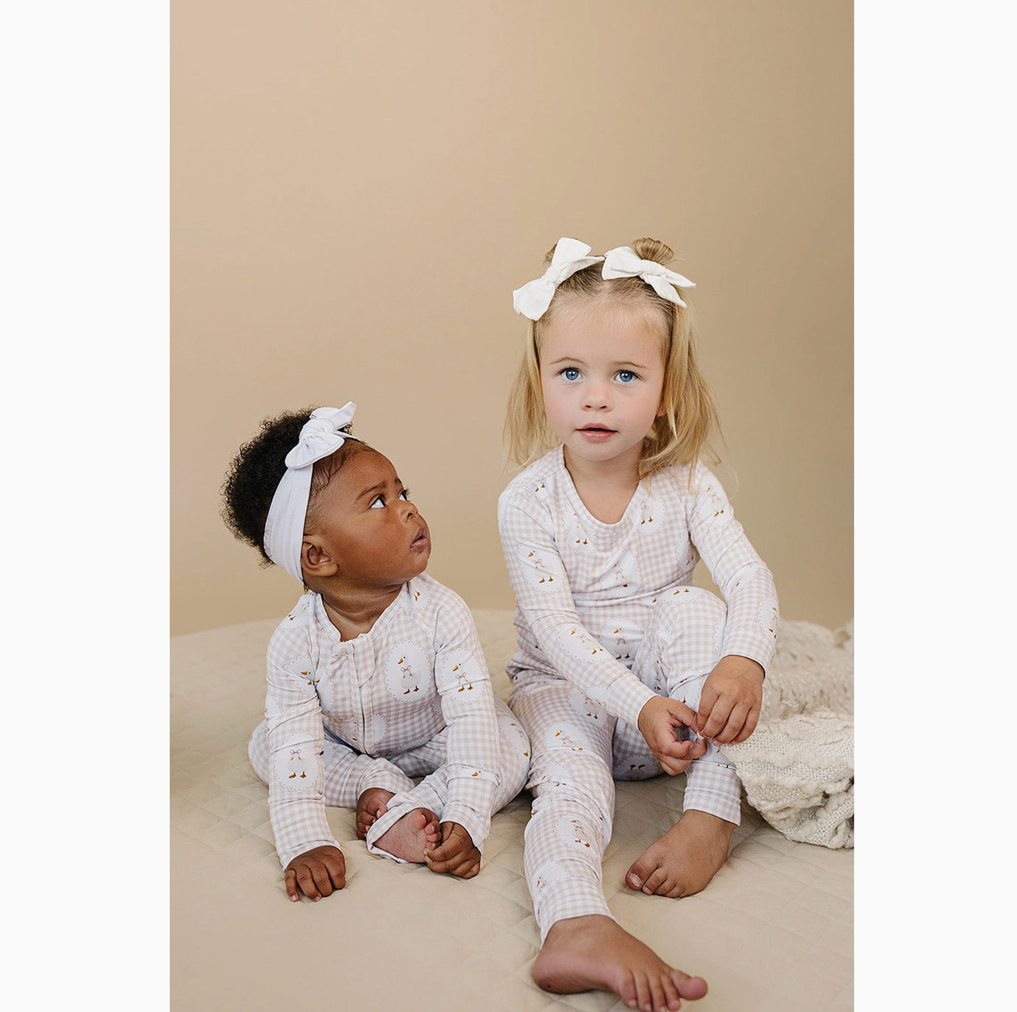 Bamboo Two Piece Set | Gingham &amp; Goose