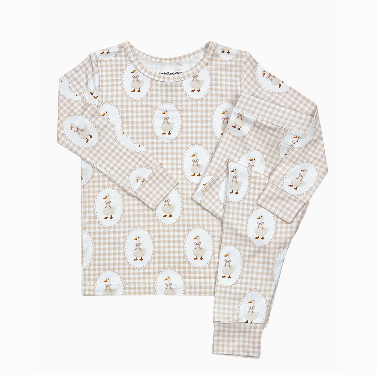 Bamboo Two Piece Set | Gingham &amp; Goose