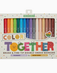 Color Together: Brush & Fine Tip Double-Ended Markers