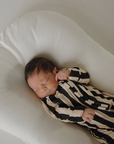 *SALE* Bamboo Zip Romper | Midnight Stripe