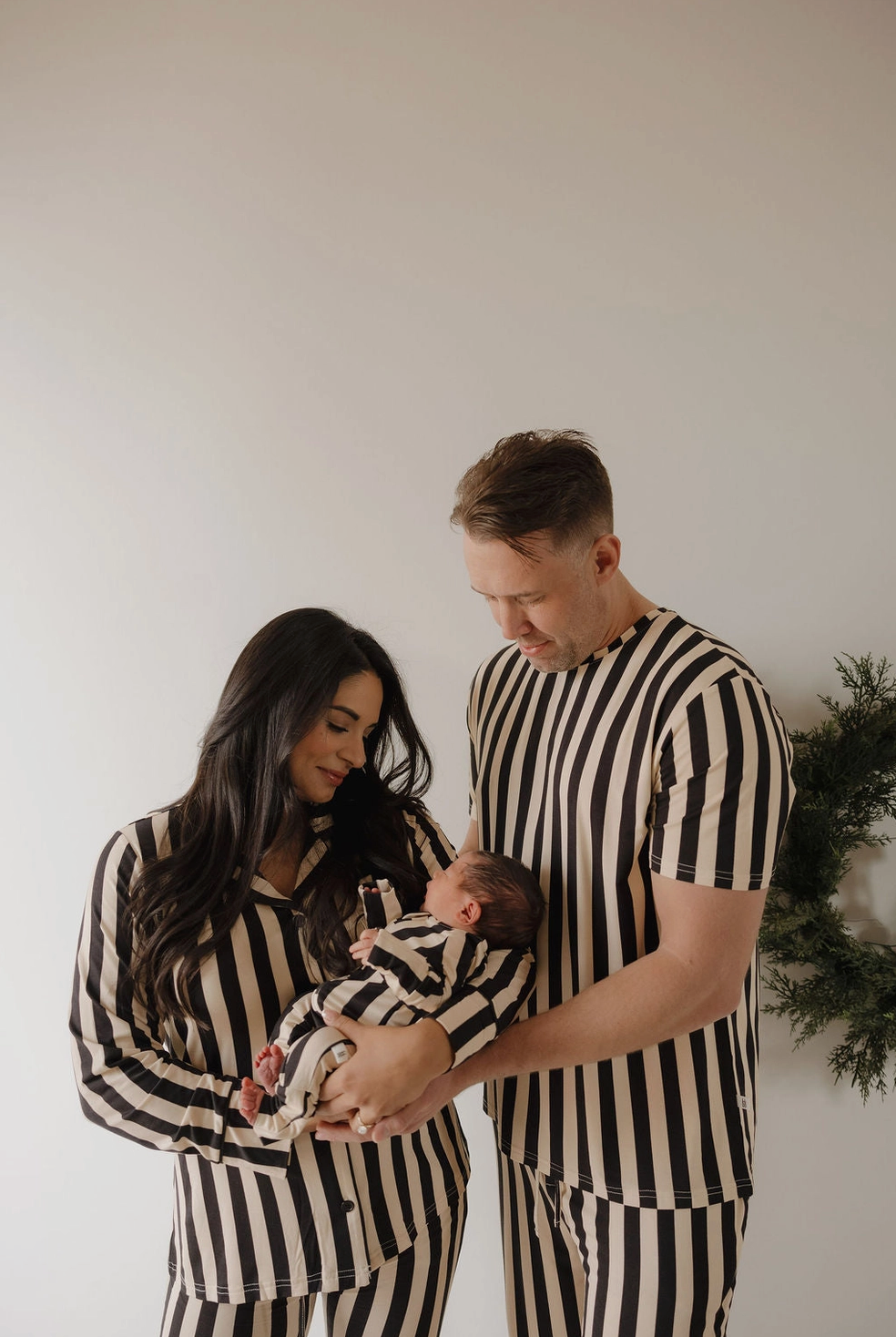*SALE* Bamboo Zip Romper | Midnight Stripe