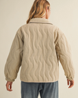 Wave Quilted Jacket