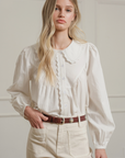 Round Collar Blouse