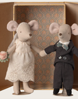 Wedding mice couple in box, Mum and Dad, Maileg
