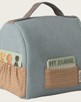 PRE ORDER - Pet carrier - Dusty blue, Maileg