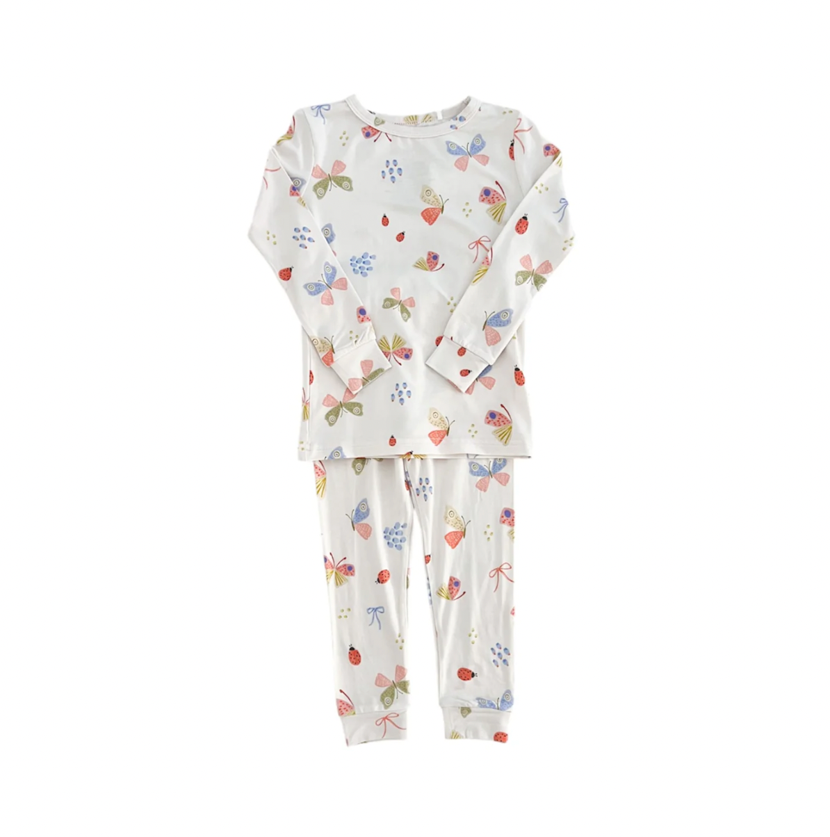 Bamboo Two Piece Toddler Set | Butterflies