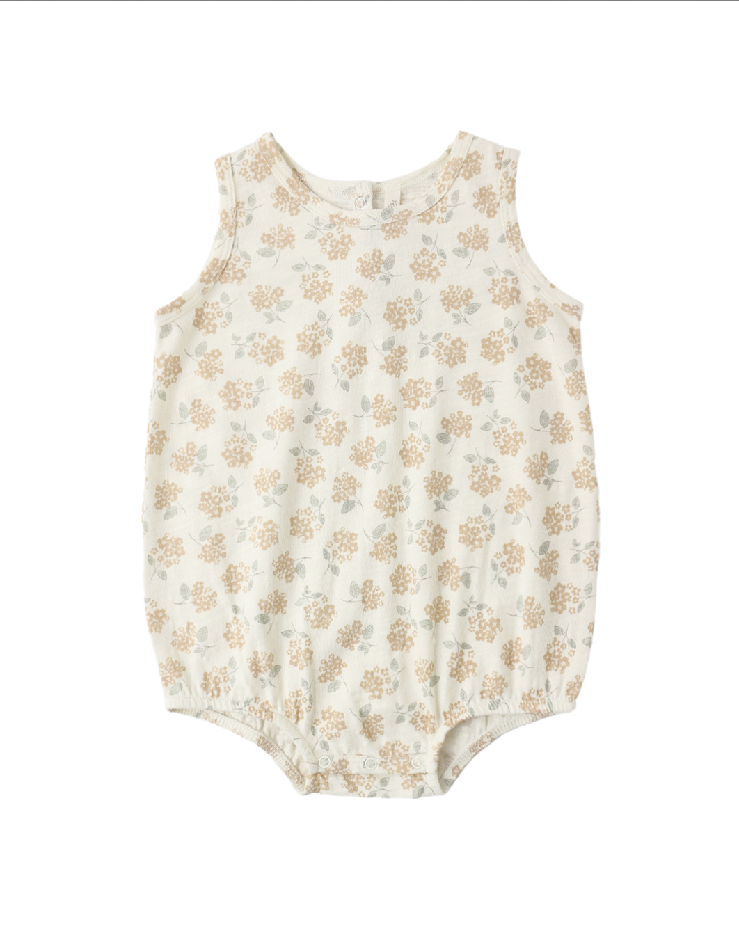 Rylee + Cru - BUBBLE ONESIE YELLOW DITSY