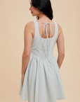 PRE ORDER - Drop Waist Milkmaid Skater Dress