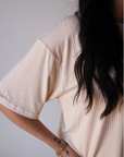 PRE ORDER - Women's Boxy Tee Lounge Set | Sadie Stripe