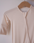 PRE ORDER - Bamboo Zip Pajamas | Sadie Stripe
